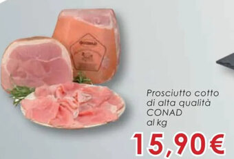 Conad Prosciutto cotto di alta qualità CONAD offerta