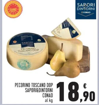 Conad PECORINO TOSCANO DOP SAPORI&DINTORNI CONAD offerta