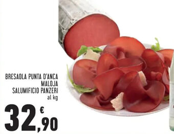 Conad BRESAOLA PUNTA D'ANCA MALOJA SALUMIFICIO PANZERI offerta