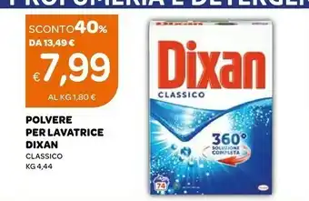 Ekom Dixan Detersivo in polvere offerta