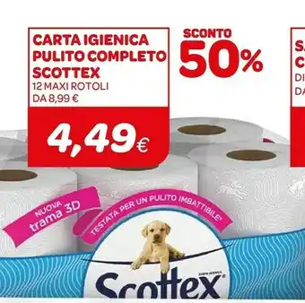 Ekom Scottex Carta igienica offerta