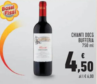 Conad CHIANTI DOCG BUFFERIA 750 ml offerta