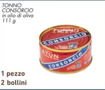 Conad TONNO CONSORCIO 111 g offerta