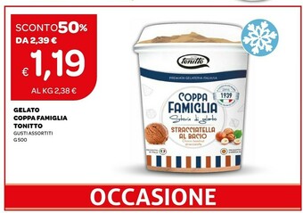 Ekom Tonitto Gelato offerta