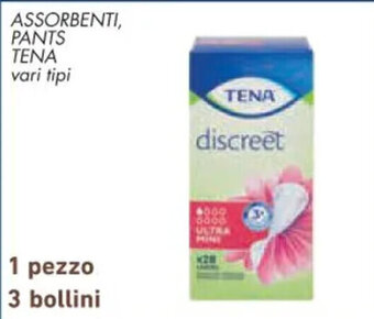 Conad ASSORBENTI, PANTS TENA vari tipi offerta