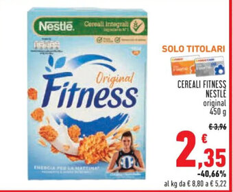 Conad Superstore CEREALI FITNESS NESTLÉ original 450 g offerta