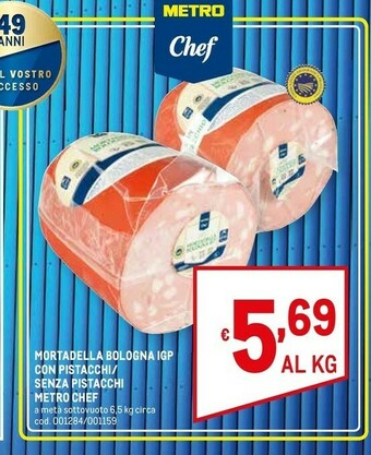 Metro Metro chef Mortadella offerta
