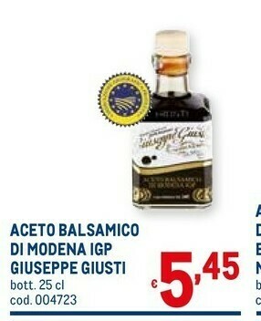 Metro Casa Modena Aceto balsamico offerta