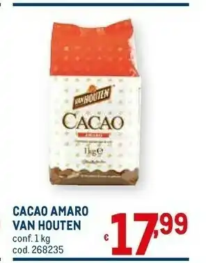 Metro Van houten Cacao offerta