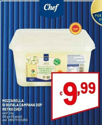 Metro Metro chef Mozzarella di bufala offerta