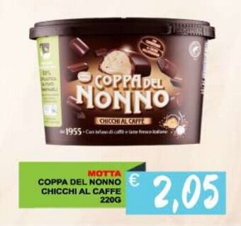 MOTTA COPPA DEL NONNO CHICCHI AL CAFFE 220G