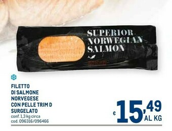 Metro Salmone offerta