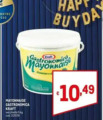 Metro Kraft Maionese offerta