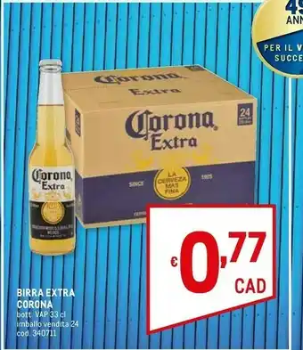 Metro Corona Extra Birra Corona offerta