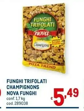 Metro Montalbano Funghi sott olio offerta