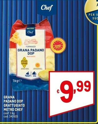 Metro Grana Padano Formaggio offerta