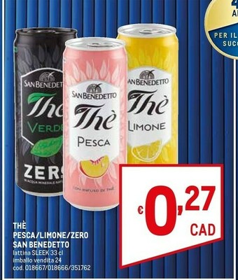 Metro San Benedetto The offerta