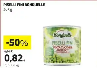 Coop Bonduelle Piselli Fini 265g offerta