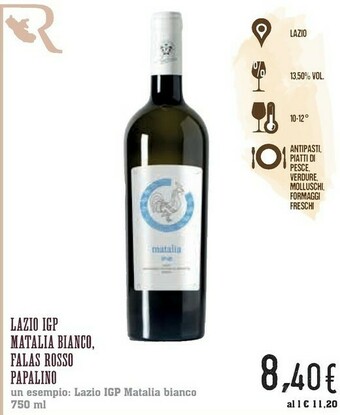 Conad Superstore Papalino Lazio Igp Matalia Bianco offerta