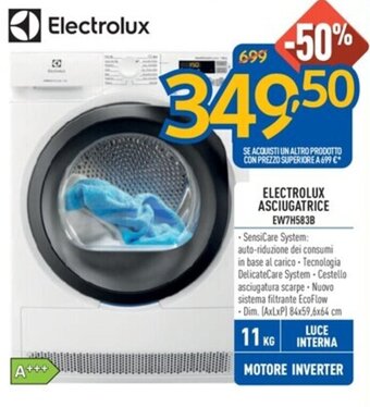 FreeShop ELECTROLUX ASCIUGATRICE EW7H5838 offerta