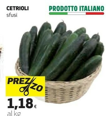 Coop Cetrioli offerta