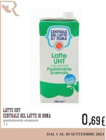Conad Superstore Centrale Del Latte Di Roma - Latte UHT Parzialmente Scremato 1000 G(ml) offerta