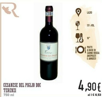 Terenzi Cesanese Del Piglio Doc