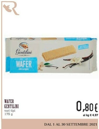 Gentilini Wafer Al Cacao 175 G(ml)