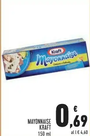 Conad Superstore Kraft Mayonnaise 150 G(ml) offerta