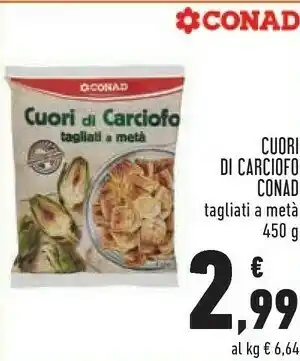 Conad Superstore Conad - Cuori Di Carciofo 450 G(ml) offerta