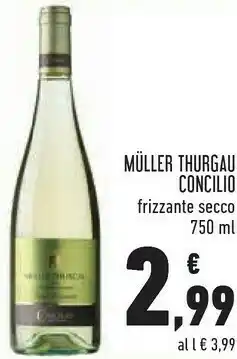 Conad Superstore Concilio Muller Thurgau offerta