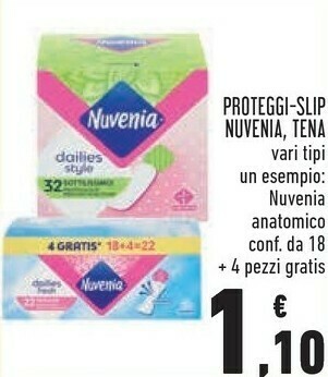 Conad Superstore Nuvenia Proteggi-slip offerta