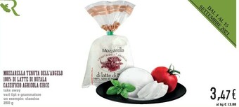 Conad City Mozzarella Tenuta Dell'angelo 100% Di Latte Di Bufala offerta