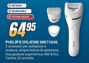 Sinergy PHILIPS EPILATORE BRE710/00 offerta