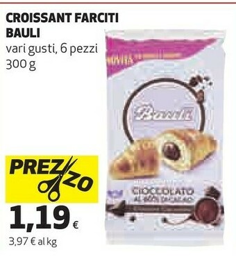Coop Bauli Croissant Farciti offerta