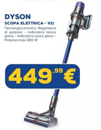 Euronics DYSON SCOPA ELETTRICA - V11 offerta