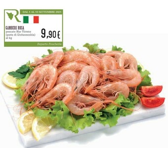 Conad Gamberi Rosa offerta