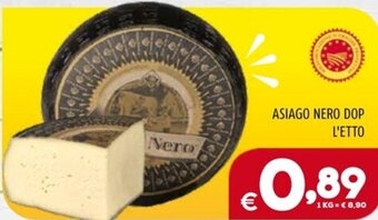 ASIAGO NERO DOP