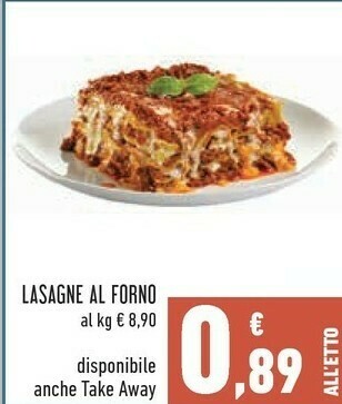 Conad Lasagne offerta