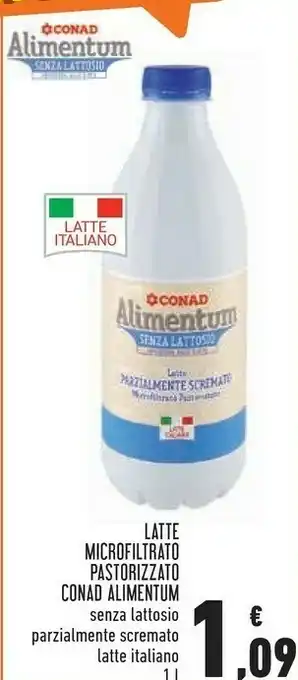 Conad Conad Alimentum Latte Microfiltrato offerta