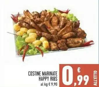 Conad Costine Marinate Happy Ribs offerta