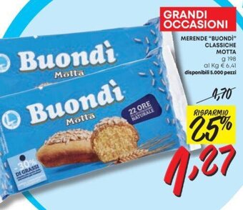 Pam MERENDE "BUONDİ" CLASSICHE MOTTA g 198 offerta