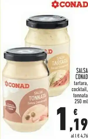 Conad Conad - Salsa Cocktail 250 G(ml) offerta