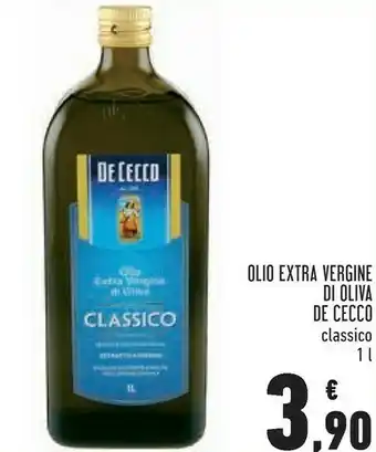 Conad De Cecco Olio Extra Vergine Di Oliva 1000 G(ml) offerta