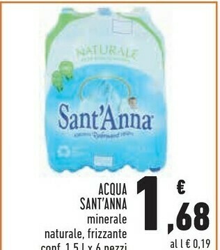 Conad Sant'anna Acqua offerta