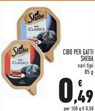 Conad Sheba Cibo Per Gatti offerta