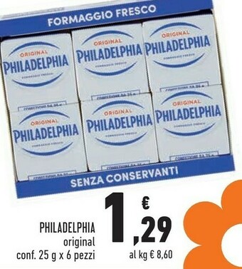Conad Philadelphia Formaggio offerta