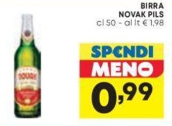 Pam BIRRA NOVAK PILS cl 50 offerta