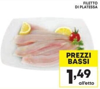 Pam FILETTO DI PLATESSA offerta