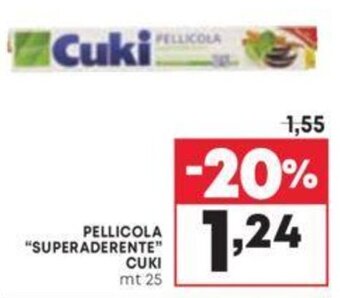 Pam PELLICOLA "SUPERADERENTE" CUKI mt 25 offerta